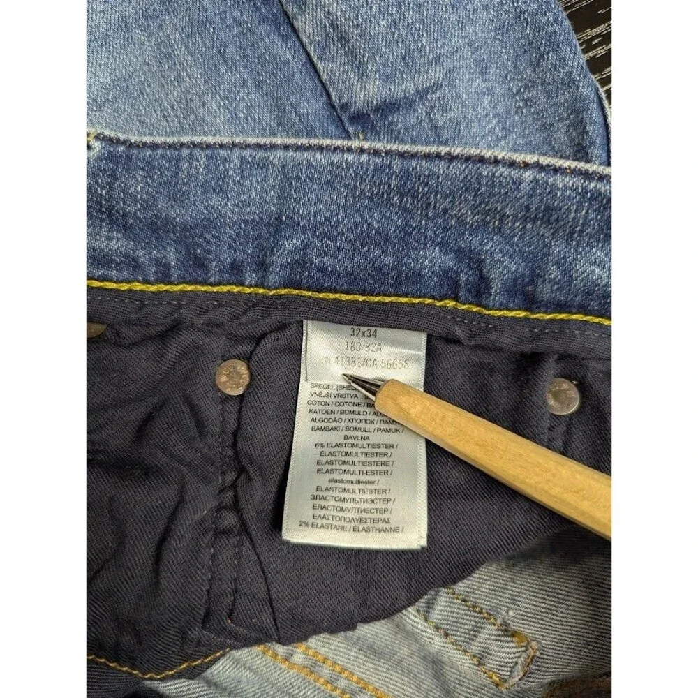 Polo Ralph Lauren‎ Skinny Blue Wash Denim Jeans Men's 32x34
